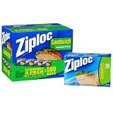 Ziploc Sandwich Bags - 4/125 ct. bags