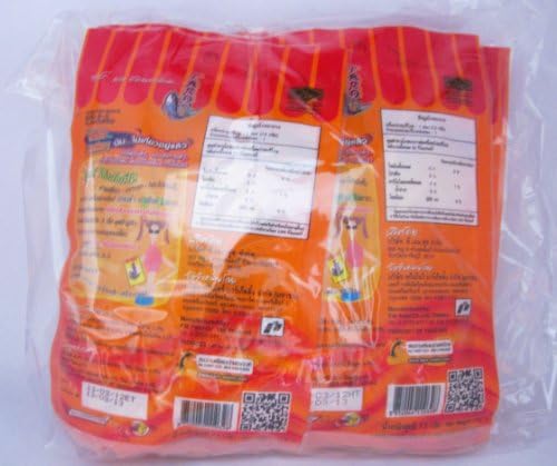 Thai Taro Fish Snack Bar-b-q Flavour 7.5 G. (12 Packs)