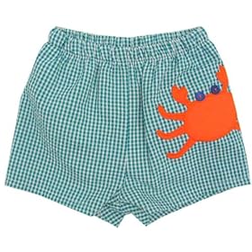 Buy Bailey Boys Crab Green Swim Trunks by Bailey Boys