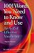 1001 Words You Need To Know and Use
