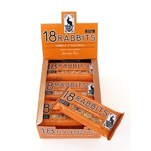 18 Rabbits Nibble A Sultana, Veritas Granola Bars with Organic Apricots, Raisins and... by 18 Rabbits