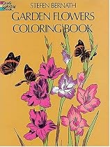 Garden Flowers Coloring Book (Color Your World)