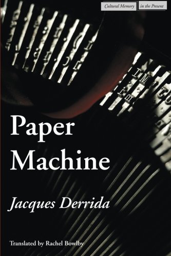 Paper Machine (Cultural Memory in the Present)
