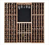 Wine Cellar Innovations Wine Glass, Half Height, & 5 Column Storage Set Designer 254 Bottle Wine Rac