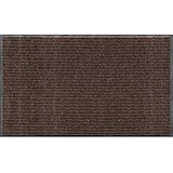 Apache Mills 01-033-1410 Rib Commercial Carpeted Indoor and Outdoor Floor Mat, Cocoa Brown, 3-feet by 5-Feet