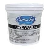 Satin Ice Black Rolled Fondant, 5 lb Tub