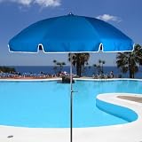 7.5 ft. Acrylic Patio Umbrella Aluminum Pole - Beach Ball Select Option: Add Crank Lift & Tilt - B001UCN7CU