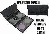 Zeikos ZE-FP122 Filter Pouch - Holds Upto 6 Filters
