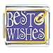 Wedding Wishes Italian Charms Bracelet Link