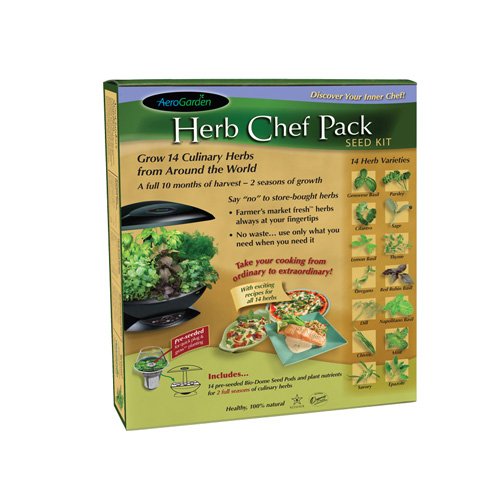 AeroGarden Salad Chef and Herb Chef Seed Kits