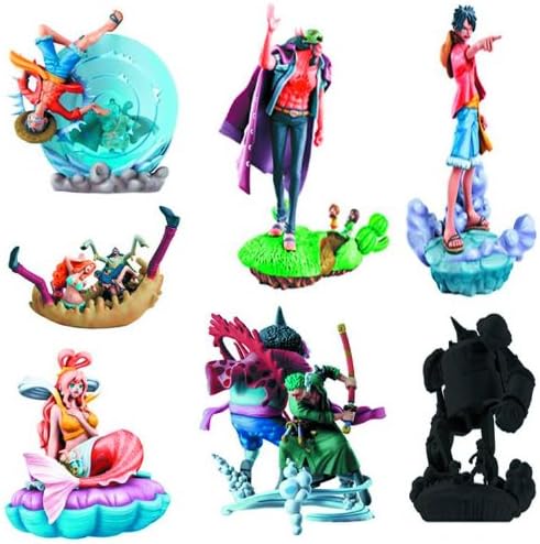 One Piece Episode of Fish-Man Island Logbox Trading Figures (1 Random Blind Box)