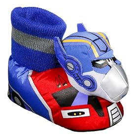 Toddler Boys' Transformers Socktop Slippers - Blue