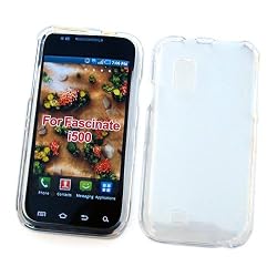 Samsung Fascinate i500 Galaxy S (Verizon) Snap On Protector Hard Case, Transparent