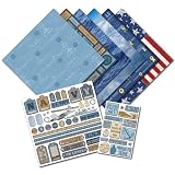 Creative Imaginations Navy Scrapbooking Kit