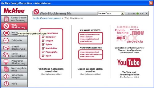 McAfee Family Protection - 3 User (Download-Version)