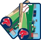 Boston Red Sox Two Pack Soft Laser Bag Tag