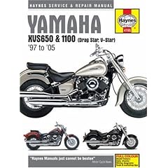 Yamaha XVS650 & 1100 (Drag Star, V-Star) '97 to '05 (Haynes Service & Repair Manual)