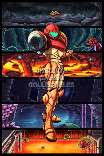 CGC Huge Poster - Super Metroid Super Nintendo Classic SNES - METS02 (24" x 36" (61cm x 91.5cm))