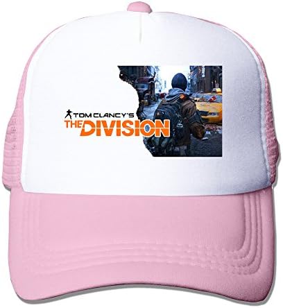 GLK300 Men's The Division 2 Baseball-caps Hats Ajustalbe 17-23 Inches Pink