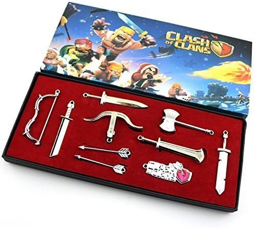 Clash of Clans 10 pcs weapon finest collection set series New in box by Cordelia