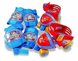 KidCool Quad Junior Skates, Knee And Arm Pads Inc. Carry Bag -Boys