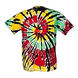 TieDyeKingUSA Tie Dye T shirt  Marley  Hippie Tye Die TShirts USA Made  Medium