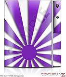 Sony PS3 Skin Rising Sun Japanese Purple