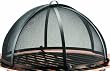 26" Handcrafted Steel Mesh Spark Screen for Fire Pit