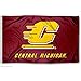 CMU Central Michigan Chippewas University Large College Flag