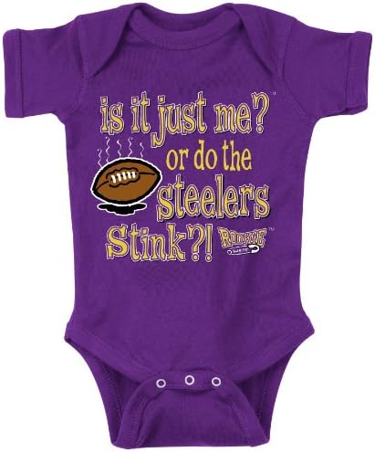 Baltimore Ravens Fans. Is it Just Me? Onesie (12M)