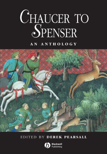 chaucer to spenser an anthology