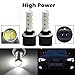 PartsSquare 2pcs 880 892 893 899 Xenon White LED Bulb Fog Light Lamp 2013 NISSAN Titan