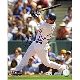Blake Dewitt Los Angeles Dodgers - 1st MLB Hit - Autographed 8x10 Photograph