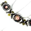 Ayala Bar Bracelet - The Classic Collection - in Ebony, Smoke, and Rust #4260 AB OB