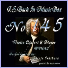 Bach In Musical Box 145 / Violin Concert No2 E Major Bwv1042