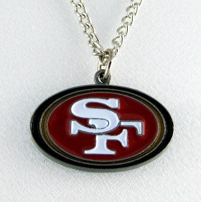 San Francisco 49ers NFL Football Logo Pendant Necklace