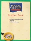 Houghton Mifflin Social Studies: School and Family : Pracrice Book