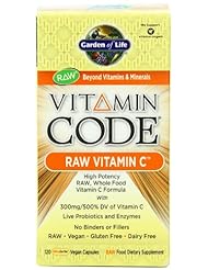 Garden Of Life Vitamin Code Raw Vitamin-C Capsules, 120 Count