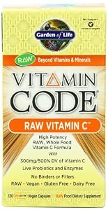Garden Of Life Vitamin Code Raw Vitamin-C Capsules, 120 Count
