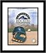 Colorado Rockies MLB Framed 8x10 Photograph Team Logo and Baseball Cap Collage