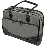 Mobile Edge Classic Herringbone Tote (large) for 16-Inch PC/17-Inch Mac fits all iPad generations including iPad4