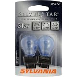 Sylvania 3157 ST 6 BP 12 SilverStar Auxiliary Lamp, Pack of 2 by Sylvania