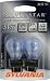 Sylvania 3157 ST 6 BP 12 SilverStar Auxiliary Lamp, Pack of 2