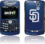 Skinit San Diego Padres - Solid Distressed Vinyl Skin for BlackBerry Curve 8330