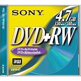 Sony 10DPW47R2 4X 4.7 GB DVD plus RW Discs 10-Pack