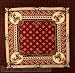Red Western Cowboy Paisley Bandana
