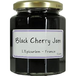 Black Cherry Jam - L'Epicurien - 11.6 oz jar