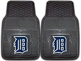 MLB - Detroit Tigers Heavy Duty 2-Piece Vinyl Car Mats