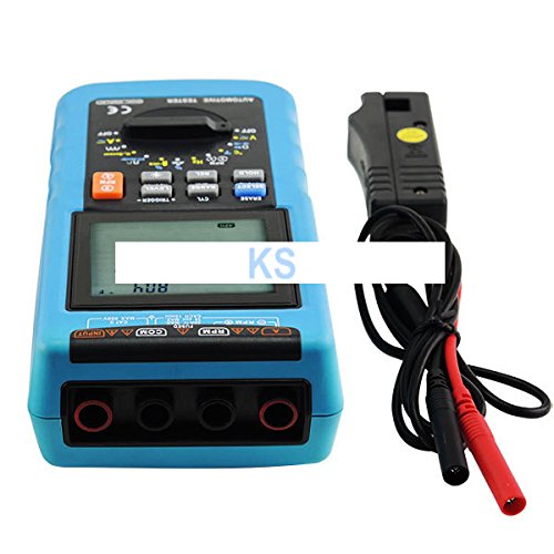 KOHSTAR Automotive Digital Multimeter Scan Car Truck Engine Analyzer RPM AC DC Voltage Current Resistance Diode Duty Cycle Dwell Angle