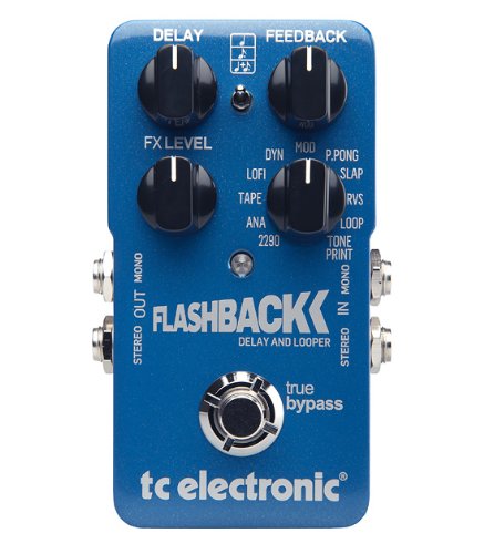 TC Electronics FlashBack Delay and Looper Guitar Delay Effect Pedal 51carpLNxxL TC Electronics FlashBack Delay and Looper Guitar Delay Effect Pedal